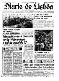 Sexta,  9 de Fevereiro de 1968 (1ª edição)