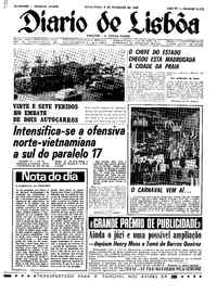 Sexta,  9 de Fevereiro de 1968 (2ª edição)