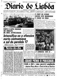 Sexta,  9 de Fevereiro de 1968 (3ª edição)