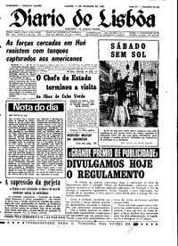 Sábado, 17 de Fevereiro de 1968 (2ª edição)