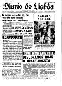 Sábado, 17 de Fevereiro de 1968 (3ª edição)