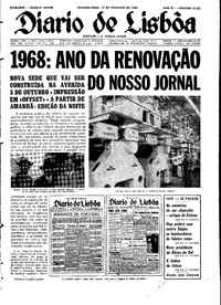 Segunda, 19 de Fevereiro de 1968 (1ª edição)