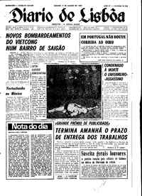 Sábado,  9 de Março de 1968 (2ª edição)