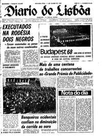 Segunda, 11 de Março de 1968 (1ª edição)