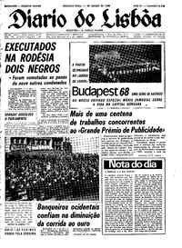 Segunda, 11 de Março de 1968 (2ª edição)