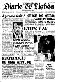 Quinta, 14 de Março de 1968 (3ª edição)