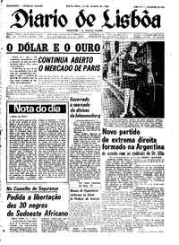 Sexta, 15 de Março de 1968 (1ª edição)