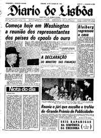 Sábado, 16 de Março de 1968 (1ª edição)