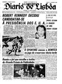 Sábado, 16 de Março de 1968 (4ª edição)