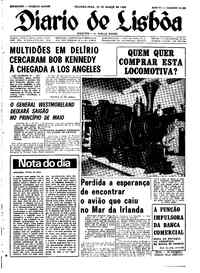 Segunda, 25 de Março de 1968 (1ª edição)