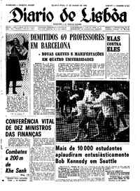 Quarta, 27 de Março de 1968 (1ª edição)