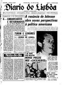 Segunda,  1 de Abril de 1968 (1ª edição)