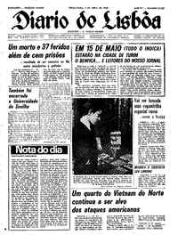 Terça,  2 de Abril de 1968 (1ª edição)