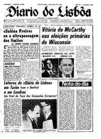 Quarta,  3 de Abril de 1968 (1ª edição)