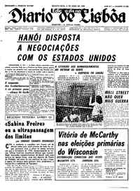 Quarta,  3 de Abril de 1968 (4ª edição)