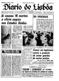 Sábado,  6 de Abril de 1968 (2ª edição)