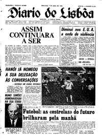 Domingo,  7 de Abril de 1968 (1ª edição)