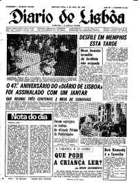 Segunda,  8 de Abril de 1968 (2ª edição)