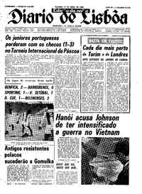 Sábado, 13 de Abril de 1968 (3ª edição)