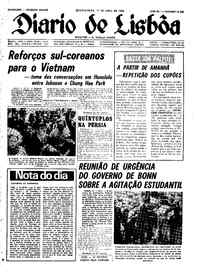 Quarta, 17 de Abril de 1968 (1ª edição)