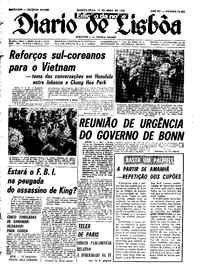 Quarta, 17 de Abril de 1968 (4ª edição)