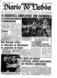 Domingo, 21 de Abril de 1968 (3ª edição)