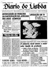 Terça, 23 de Abril de 1968 (1ª edição)