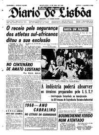 Quinta, 25 de Abril de 1968 (3ª edição)