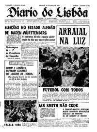 Domingo, 28 de Abril de 1968 (1ª edição)