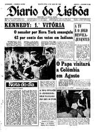 Quarta,  8 de Maio de 1968 (2ª edição)