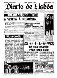 Sábado, 18 de Maio de 1968 (1ª edição)