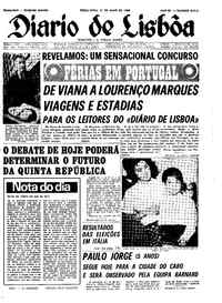 Terça, 21 de Maio de 1968 (2ª edição)