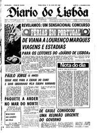 Terça, 21 de Maio de 1968 (3ª edição)