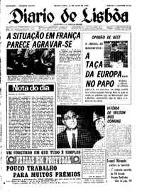 Quarta, 22 de Maio de 1968 (1ª edição)