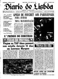 Sexta, 24 de Maio de 1968 (3ª edição)