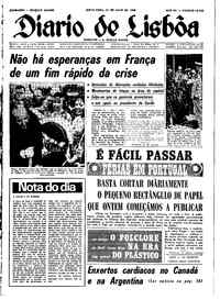 Sexta, 31 de Maio de 1968 (3ª edição)