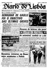 Sábado,  1 de Junho de 1968 (3ª edição)