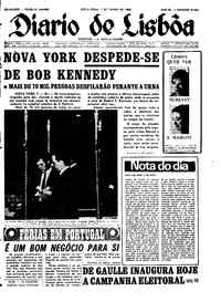 Sexta,  7 de Junho de 1968 (1ª edição)