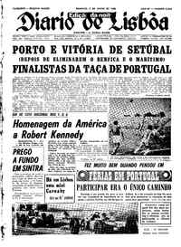 Domingo,  9 de Junho de 1968 (3ª edição)