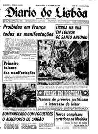 Quarta, 12 de Junho de 1968 (1ª edição)