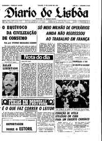 Sábado, 15 de Junho de 1968 (1ª edição)