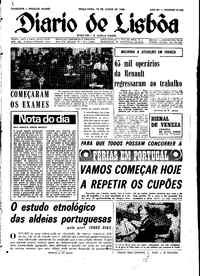 Terça, 18 de Junho de 1968 (1ª edição)