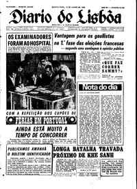 Quarta, 19 de Junho de 1968 (1ª edição)