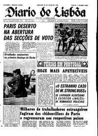 Domingo, 23 de Junho de 1968 (1ª edição)