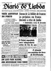 Quarta,  3 de Julho de 1968 (4ª edição)