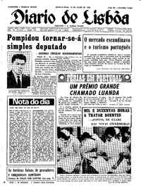 Quarta, 10 de Julho de 1968 (1ª edição)