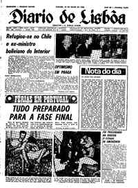 Sábado, 20 de Julho de 1968 (3ª edição)