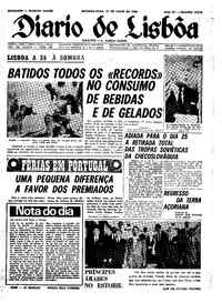 Segunda, 22 de Julho de 1968 (2ª edição)