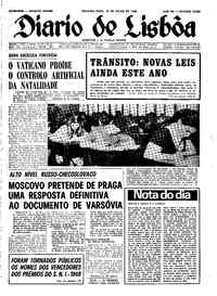 Segunda, 29 de Julho de 1968 (2ª edição)