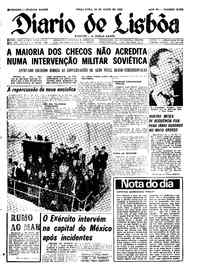 Terça, 30 de Julho de 1968 (1ª edição)